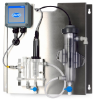 Sensor de cloro libre CLF10 sc, controlador SC200 y panel de acero inoxidable con sensor diferencial pHD, 24 V CC