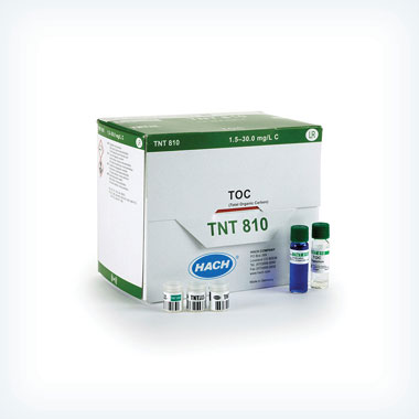 Pruebas de cubeta TNT plus para TOC (1,5 a 30 mg/L C), 25 pruebas