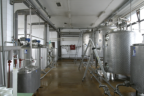 Imagen de equipo esterilizado en areas de producción de alimentos